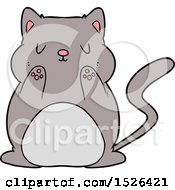 Poster, Art Print Of Cartoon Cat