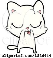 Poster, Art Print Of Cartoon Cat