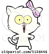 Poster, Art Print Of Cartoon Cat