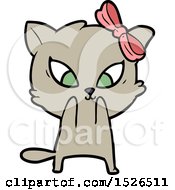 Poster, Art Print Of Cartoon Cat