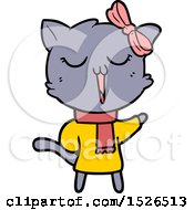 Poster, Art Print Of Cartoon Cat