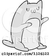 Poster, Art Print Of Cartoon Cat