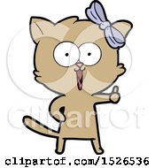 Poster, Art Print Of Cartoon Cat