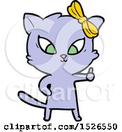 Poster, Art Print Of Cartoon Cat