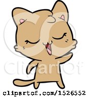 Poster, Art Print Of Cartoon Cat