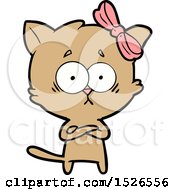 Poster, Art Print Of Cartoon Cat