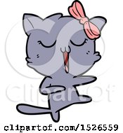 Poster, Art Print Of Cartoon Cat