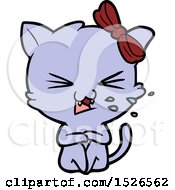 Poster, Art Print Of Cartoon Cat