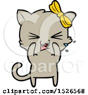 Poster, Art Print Of Cartoon Cat