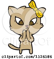 Poster, Art Print Of Cartoon Cat