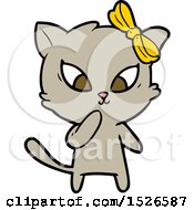 Poster, Art Print Of Cartoon Cat