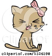 Poster, Art Print Of Cartoon Cat