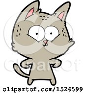 Poster, Art Print Of Cartoon Cat