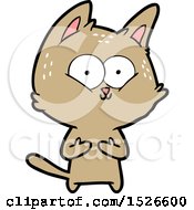 Poster, Art Print Of Cartoon Cat