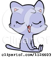 Poster, Art Print Of Cartoon Cat