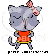 Poster, Art Print Of Cartoon Cat