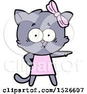 Poster, Art Print Of Cartoon Cat