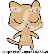 Poster, Art Print Of Cute Cartoon Cat