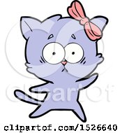 Poster, Art Print Of Cartoon Cat