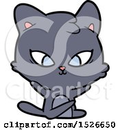 Poster, Art Print Of Cute Cartoon Cat