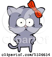 Poster, Art Print Of Cartoon Cat