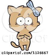 Poster, Art Print Of Cartoon Cat