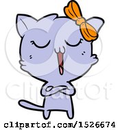 Poster, Art Print Of Cartoon Cat