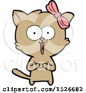 Poster, Art Print Of Cartoon Cat