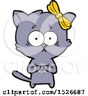 Poster, Art Print Of Cartoon Cat