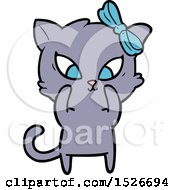 Poster, Art Print Of Cartoon Cat