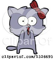 Poster, Art Print Of Cartoon Cat