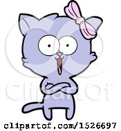 Poster, Art Print Of Cartoon Cat