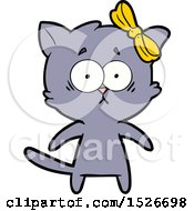 Poster, Art Print Of Cartoon Cat