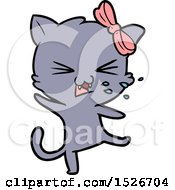 Poster, Art Print Of Cartoon Cat