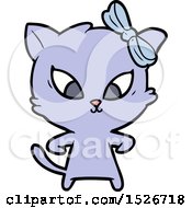 Poster, Art Print Of Cartoon Cat