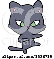 Poster, Art Print Of Cute Cartoon Cat