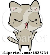 Poster, Art Print Of Cartoon Cat