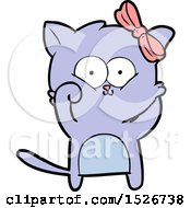 Poster, Art Print Of Cartoon Cat