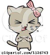 Poster, Art Print Of Cartoon Cat