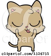 Poster, Art Print Of Cartoon Cat