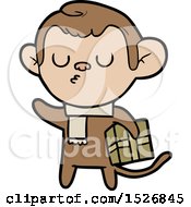 Cartoon Calm Monkey