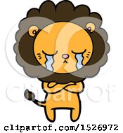 Crying Cartoon Lion