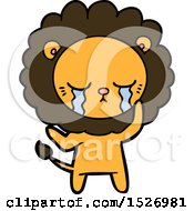 Crying Cartoon Lion