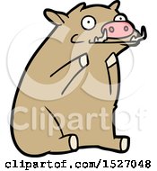 Cartoon Warthog