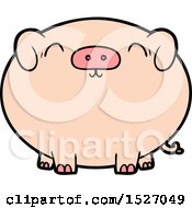 Cartoon Pig by lineartestpilot