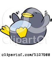 Poster, Art Print Of Happy Cartoon Penguin