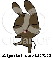 Poster, Art Print Of Cute Cartoon Rabbit