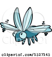 Poster, Art Print Of Cute Cartoon Bug Flying