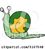Poster, Art Print Of Cartoon Snail