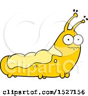 Poster, Art Print Of Funny Cartoon Caterpillar